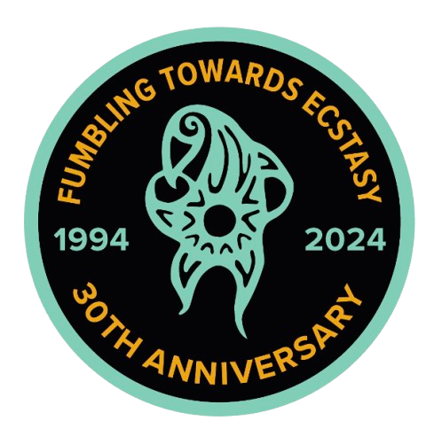 Fumbling Towards Ecstasy Anniversary Sticker