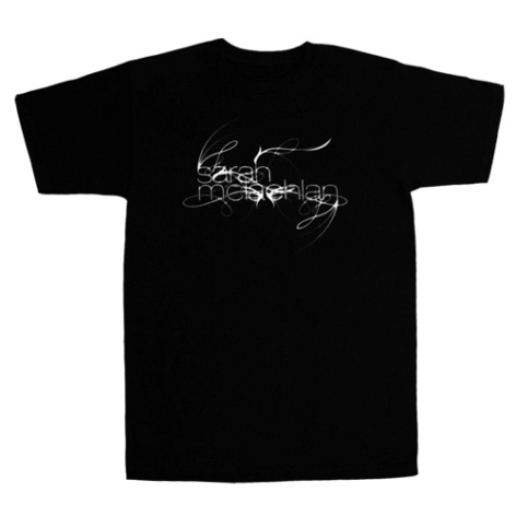 Unisex White Signature T-shirt [Small] | Store.SarahMcLachlan.com