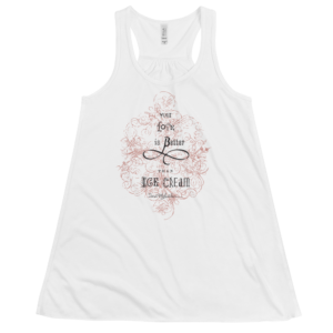 Womens Flowy Racerback Tank White Front 629a4c5f0c05f.png
